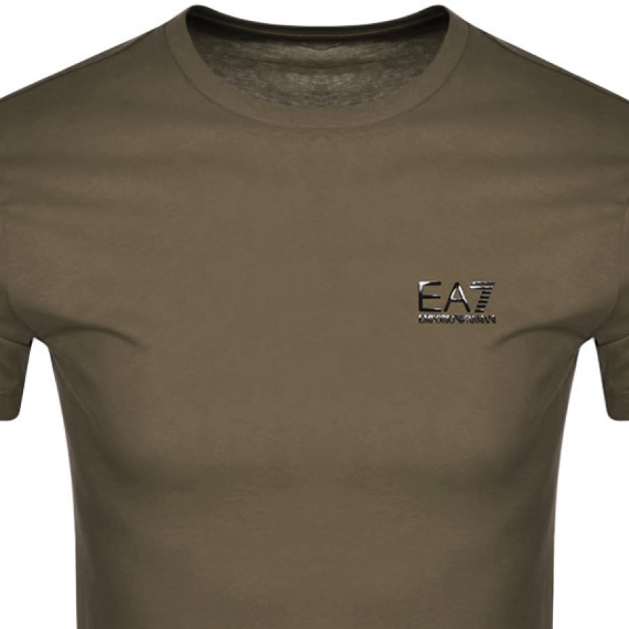 Alternative Image for ProductEA7 Emporio Armani Core ID T Shirt Khaki2